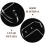 2Paires Support Mural Transparent Pour Bâtons De Baseball 7