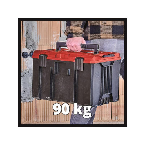 Einhell Einhell Official Tool Box Medium Carrying Case Stackable Storage Red E-Case M 2