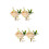 4 Stuks Bruiloft Boutonnière , Corsage Decor 9