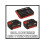 Einhell Einhell RASARRO Push lawn mower Battery Black  Red 6