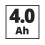 Einhell Einhell 4.0Ah Battery SEALED Power X-Change IP57 Water Resistant Dust Proof 3