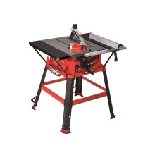 Einhell Bench-Type Circular Saw TC-TS 254 U (Maximum 2200 W, Parallel/Angle/Cross Stop, Holders on the Housing, Support Extensions, Tilting Saw B