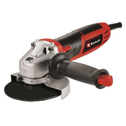 Einhell Home DIY Workshop Angle Grinder, Smoothing & De-Rusting Grinding - 750 W