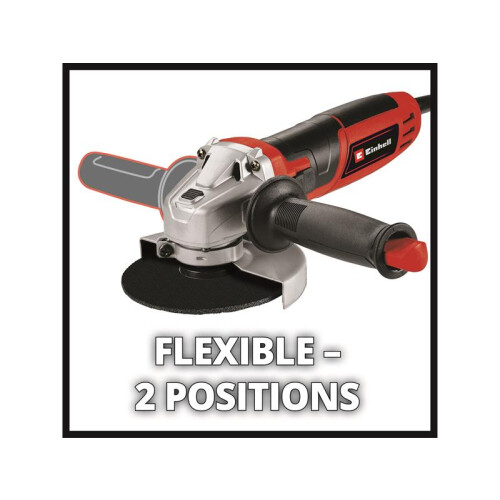 Einhell Einhell Home DIY Workshop Angle Grinder, Smoothing & De-Rusting Grinding - 750 W 2