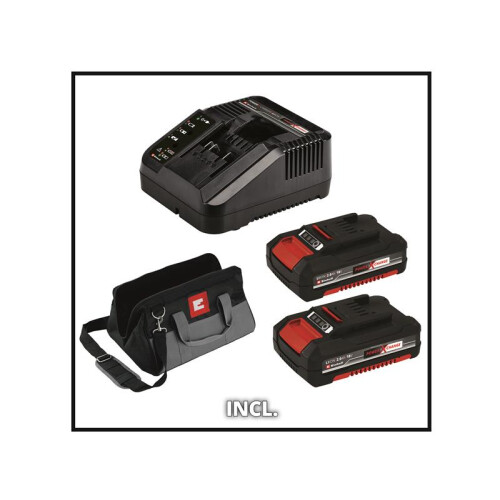 Einhell Cordless Combi Drill and Impact Driver Brushless Set Inc Battery Charger 1