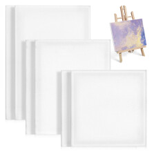 6Set Artiest Schilderij Frame Wit Katoen Canvas Borden