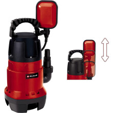 Einhell tyhjennyspumppu likaisille vesille GH-DP 7835 (780W, 15700 Litraa/h, maksipuristus: 8 m, maksisyvyys: 7 m)