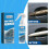(3pcs) Car Rust Removal Spray, Car Iron Remover Spray, Iron Powder Remover 2