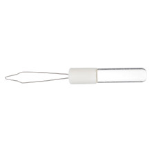 Button Puller Voor Ouderen Wit Handvat Staal