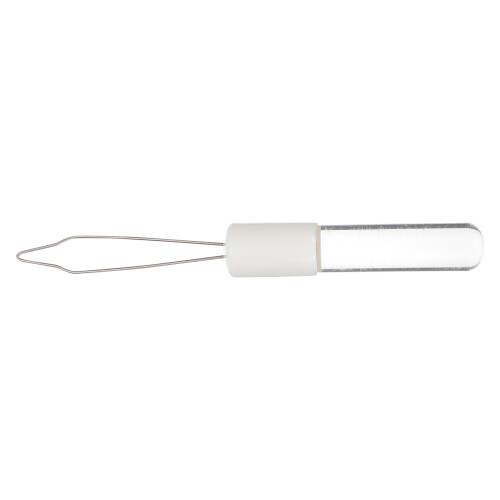Button Puller Voor Ouderen Wit Handvat Staal