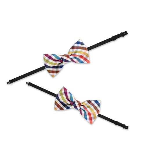 Necktie Lengteversteller Polyester Zwart 10 Set 2