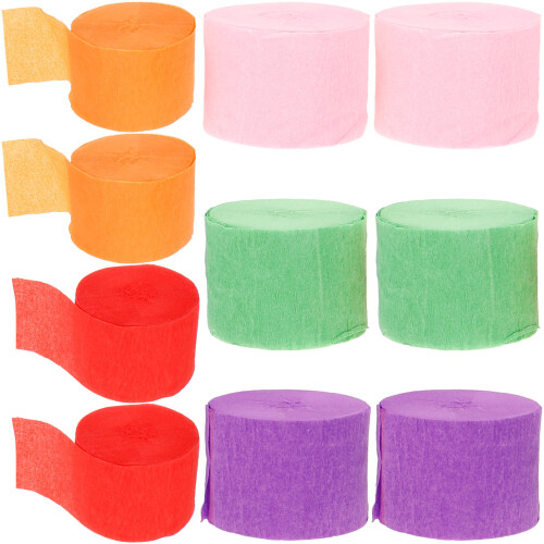 Streamers Crêpepapier Groen 10