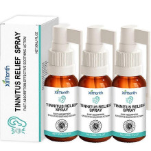 (3pcs) Tinnitus Spray Ear Ringing Relief Relieving Ear Drops Hearing 30ml