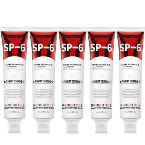 (5pcs)Sp-6 Probiotics Whitening Toothpaste Brightening Breath Removing Toothpaste