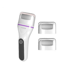 (2Heads) Electric Foot File Callus Remover Professional Foot Grinder Pedicure Machine Tools Rechargeable Heel Cracked Dead Skin Scrubber