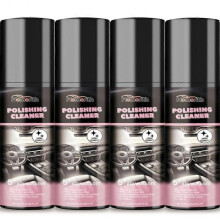 (4pcs)Polishing Cleaner For Car Interior Detailing Rubber Leather Automotive Interior Polishing Agent Detailer And Cleaner Renew