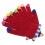 Multi Color Strickhandschuhe 1 Paar 8,3x4,5x0,8 Zoll 1