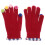 Multi Color Strickhandschuhe 1 Paar 8,3x4,5x0,8 Zoll 8