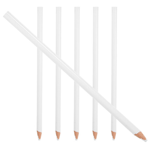 Tailors Chalk Stifte Weiß, Holz, 6 , 17,5 Cm