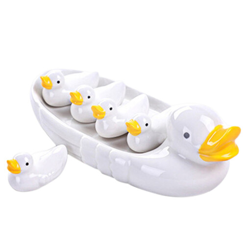 1 Set Essstäbchenhalter Keramik China Haushalt