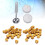 233 Teile Wachs Flaschenverschluss Golden 10