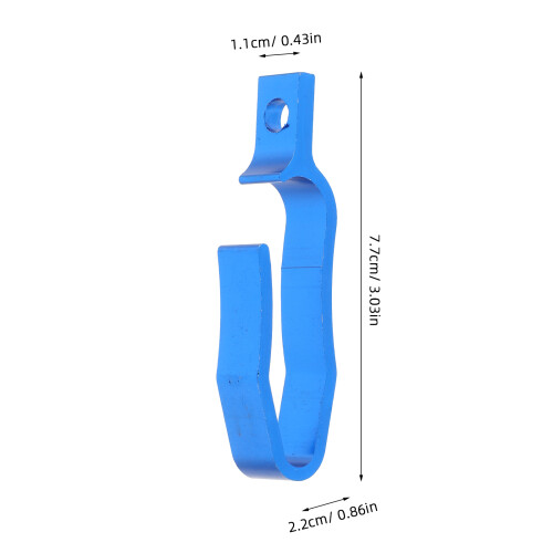 Kabelschellen Bremskabelschelle 7,70X2,20X1,10 Cm Blau 1