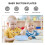 Gabel Abendessen Teller Set Gitter Kinder Tablett 11