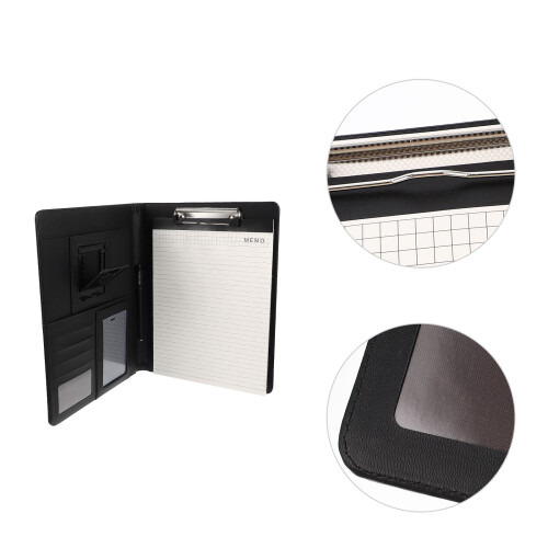 Display Buch Ordner Dokumente Organizer Schwarz 1 Satz 2