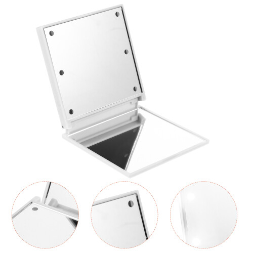 Small Spiegel 1 Set Mit LED-Licht Für Tischgebrauch 2