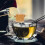 Raindrops Design Teefilter Wiederverwendbar Unterwegs 6