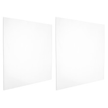 2Stück Acrylplatte Klar Transparent Led Wohnraumdekoration Panel
