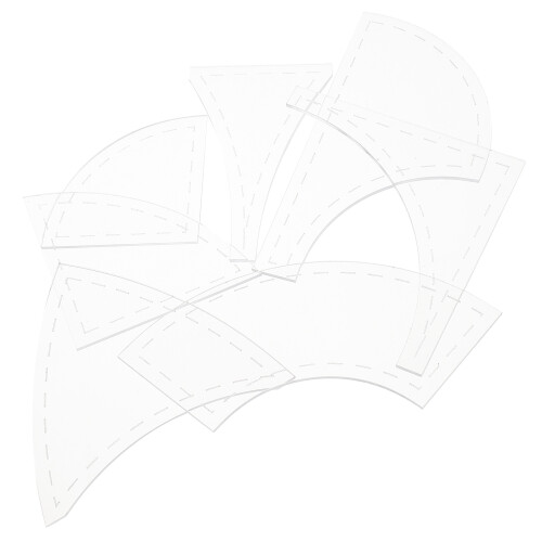 Unbranded 7 Teile Patchwork Zubehör Mit Lineal Und Stecknadel 1