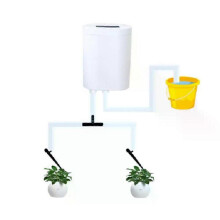 (2 Heads) 2/4/8/12/16 Pumps Self-Watering Kits Automatic Timer Waterers Drip Irrigation Indoor Home Garden Plant Watering Device