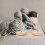 Yarn Hanger Holzgarnhalter Beige 1 4