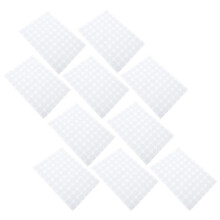 Mlins 10 Blatt Für Dot Doppelseitiges Klebeband Abwaschbar 2x2 Cm