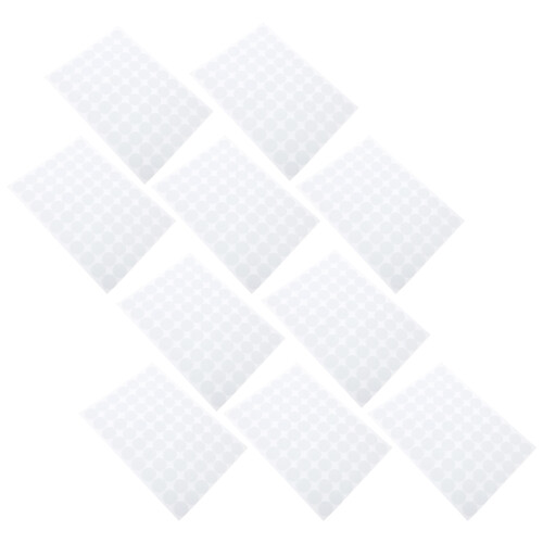 Mlins 10 Blatt Für Dot Doppelseitiges Klebeband Abwaschbar 2x2 Cm