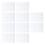 Mlins 10 Blatt Für Dot Doppelseitiges Klebeband Abwaschbar 2x2 Cm 4