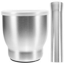 1Set Zwarte Keuken Knoflook Crusher Rvs Masher Voor Kruiden En Pillen
