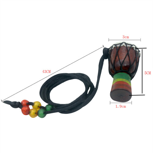 Wooden Drummer Mini Djembe Percussie Afrikaanse Handtrom 1