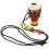 Wooden Drummer Mini Djembe Percussie Afrikaanse Handtrom 8