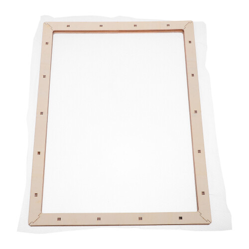 Papiermaken Scherm Diy Frame Met Gaas