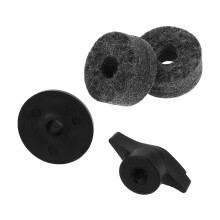 2Stk Cymbal Stand Filz Pads Set Schlagzeug Dämpfung Becken Ersatz