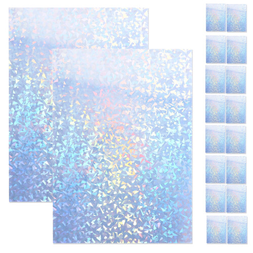 Shiny Afdrukbare Glitter Sticker Voor Printer Multikleur 20