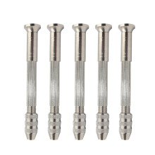 5 Stuks Rvs Handboor Bits Persadapter Voor