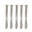 5 Stuks Rvs Handboor Bits Persadapter Voor 1