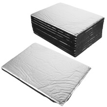 Sound Isolatie Mat 10 Stuks 9,82x7,07x0,20 Inch
