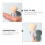 Premium Transparent Cosmetics Brush Blending Powder Makeup Tool 11