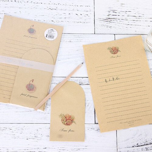 10 Sets Envelop Elegante Envelop Grace Briefpapier 2