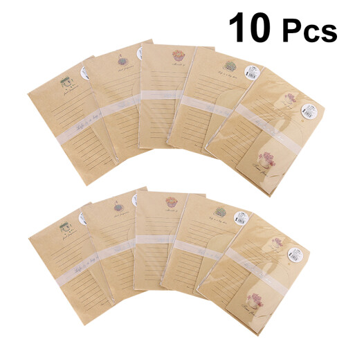 10 Sets Envelop Elegante Envelop Grace Briefpapier 1
