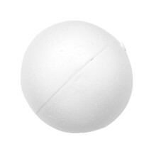 1St Witte Hobbybal Bal Voor Creatieve Feest- En Schoolprojecten